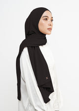 Jemma Instant Pashmina Hijab - Black