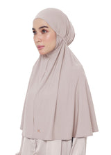 Amara Instant Hijab - Powder