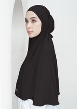 Amara Instant Hijab - Black