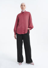 Harper Silk Blouse - Chelsea Gray
