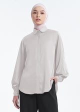 Harper Silk Blouse - Isabelline