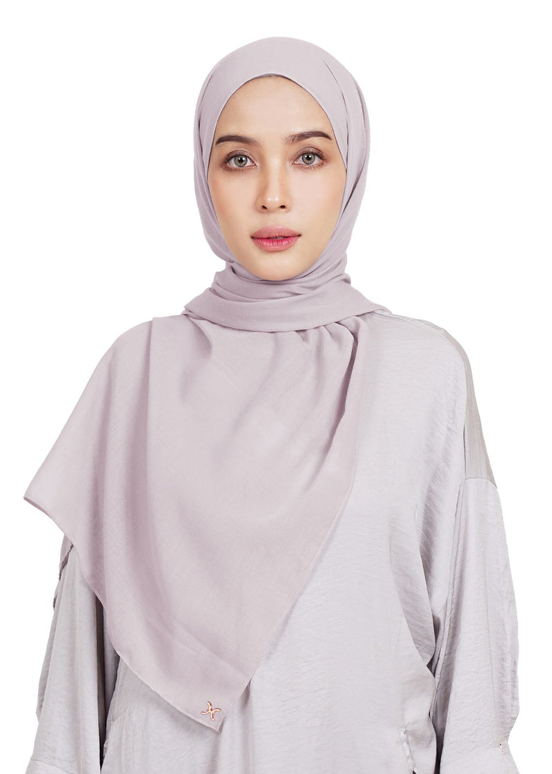 Sāra Voal Pashmina Hijab - Angel Wing