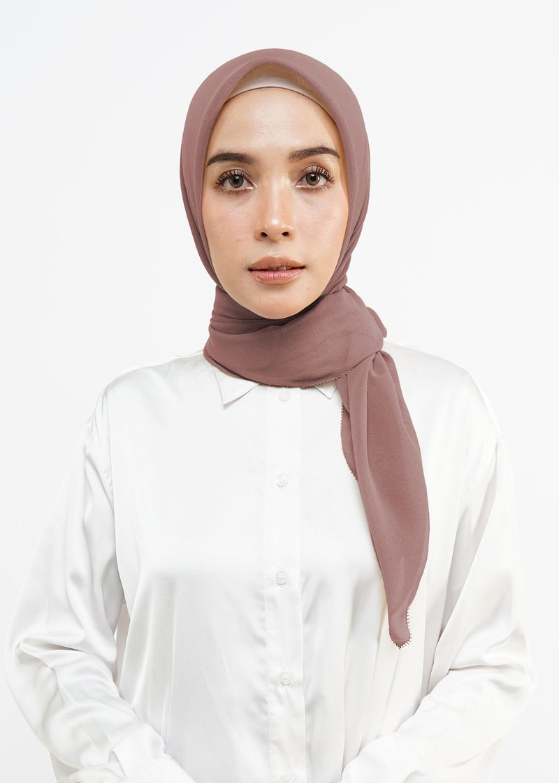 Huda Paris Square Hijab - Salem