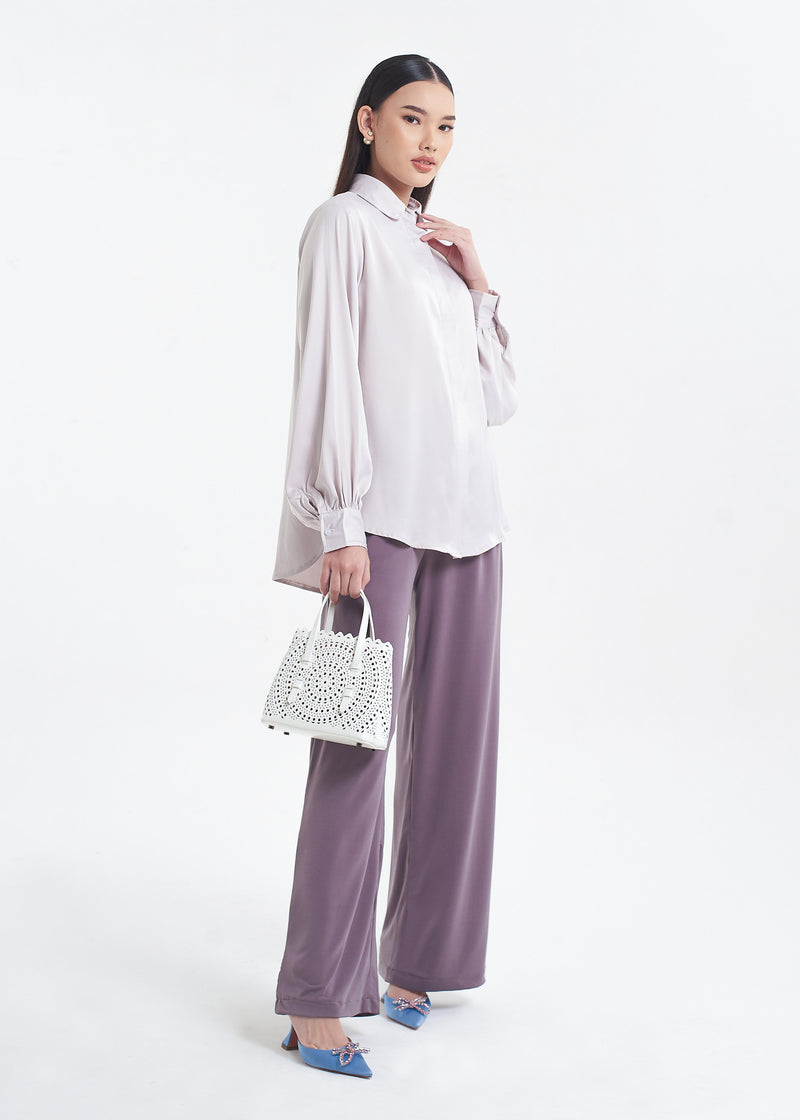 Harper Silk Blouse - Noir
