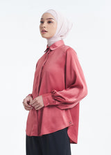 Harper Silk Blouse - Etoupe